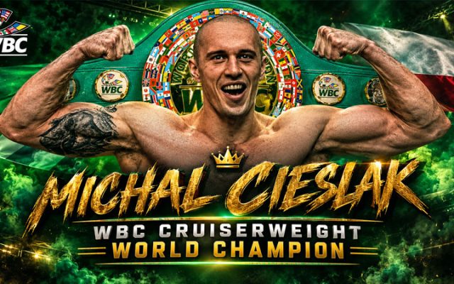 WBC wyznaczyła Cieślakowi walkę z Davidem Benavidezem