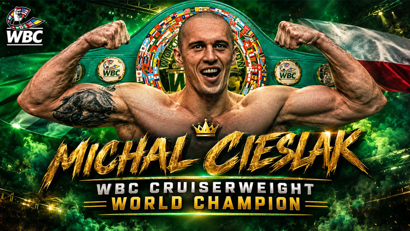 WBC wyznaczyła Cieślakowi walkę z Davidem Benavidezem