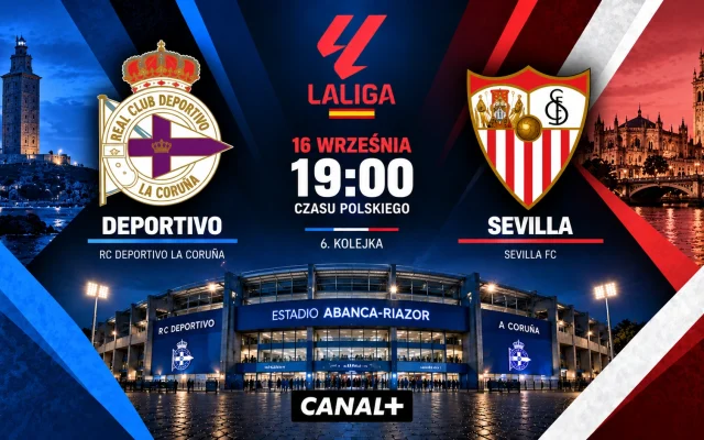Deportivo — Sevilla: gdzie oglądać online mecz La Ligi
