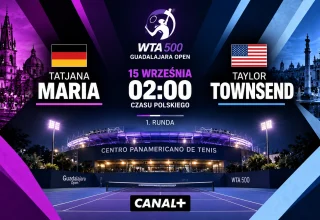 Maria — Townsend: gdzie oglądać online mecz WTA Guadalajara