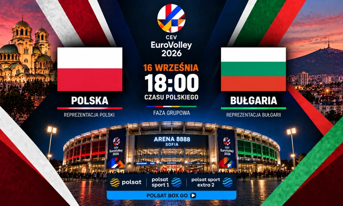 Polska — Bułgaria: gdzie oglądać online mecz ME-2026 w siatkówce