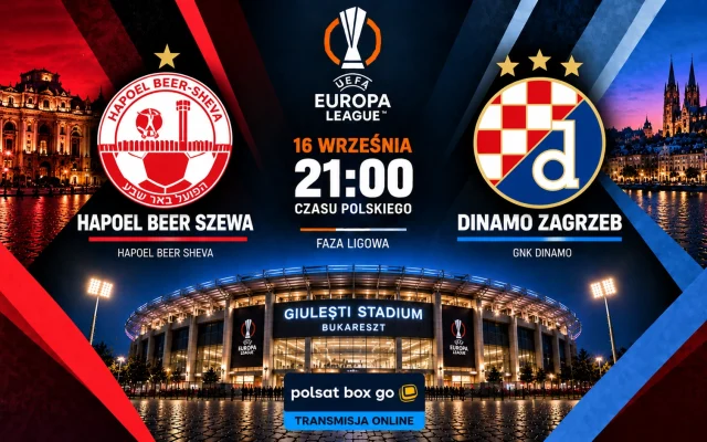 Hapoel — Dinamo Zagrzeb: gdzie oglądać online mecz LE