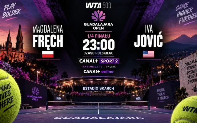 Fręch — Jović: gdzie oglądać online mecz 1/4 finału WTA