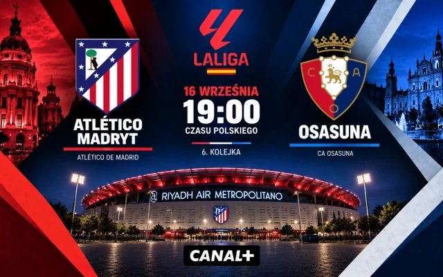 Atlético — Osasuna: gdzie oglądać online mecz La Ligi
