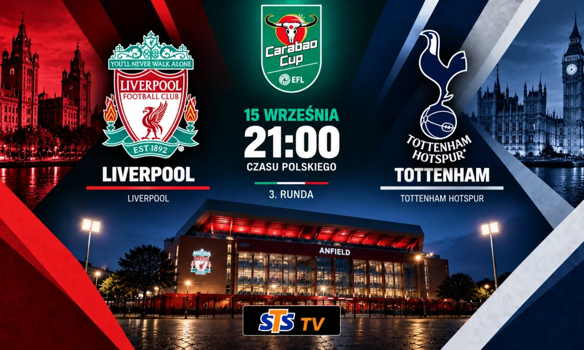 Liverpool – Tottenham: gdzie oglądać online mecz Carabao Cup