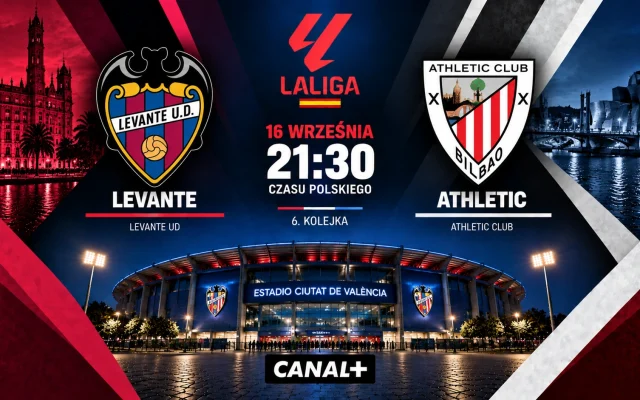 Levante — Athletic: gdzie oglądać online mecz La Ligi