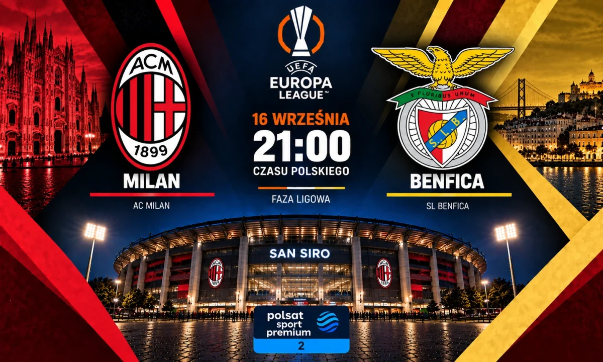 Milan — Benfica: gdzie oglądać online mecz Ligi Europy