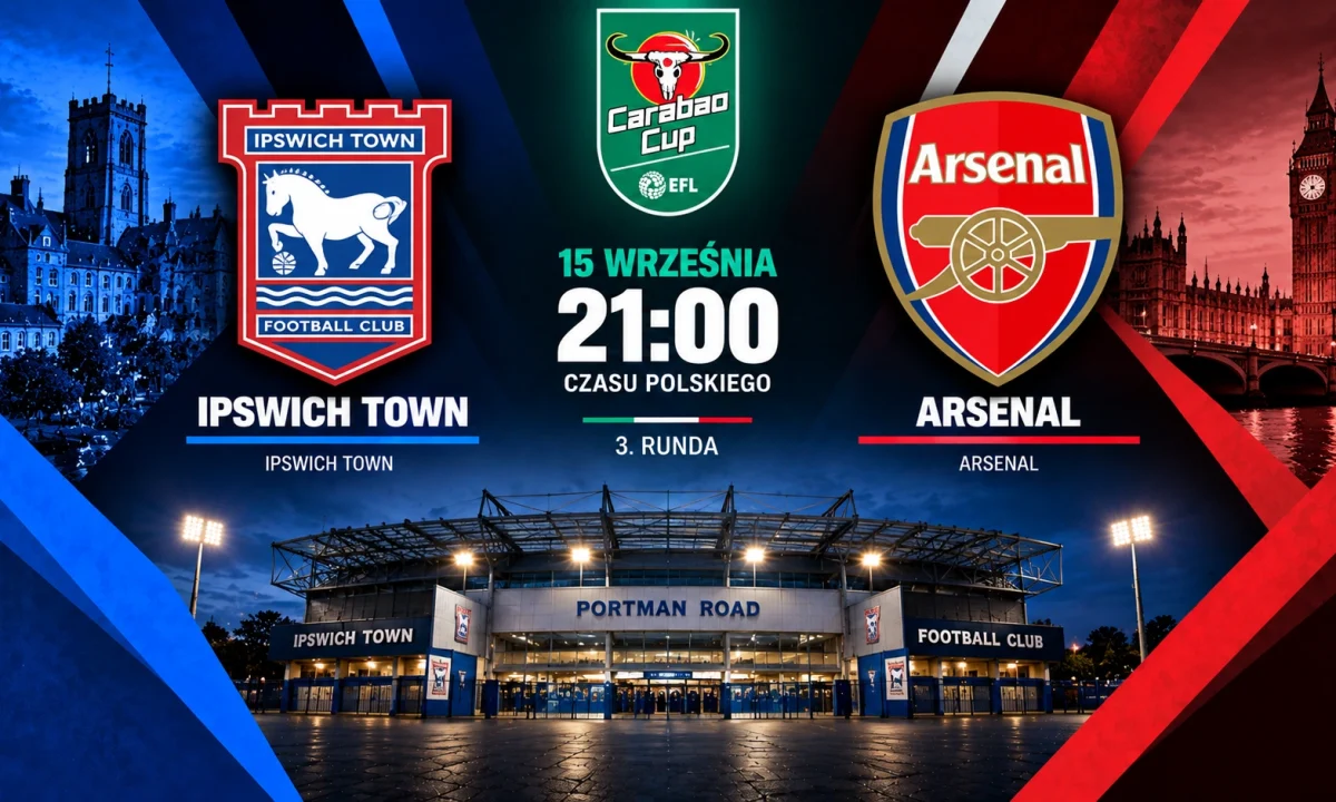 Ipswich Town – Arsenal: gdzie oglądać online mecz Carabao Cup