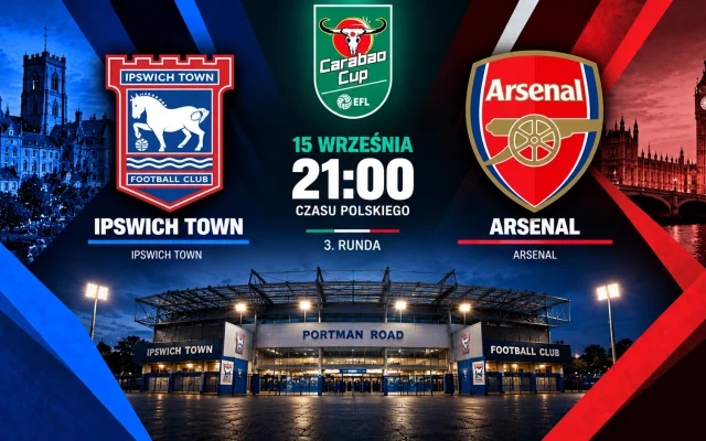 Ipswich Town – Arsenal: gdzie oglądać online mecz Carabao Cup