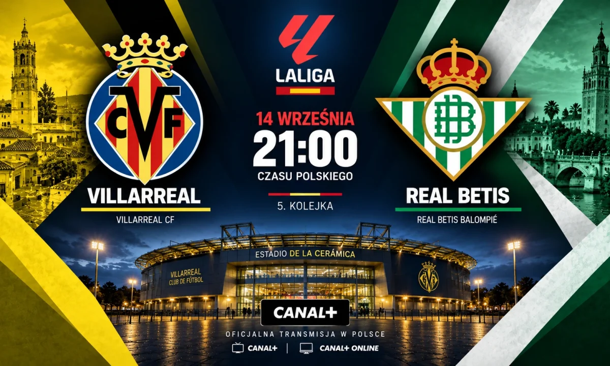 Villarreal — Real Betis: gdzie oglądać mecz La Liga